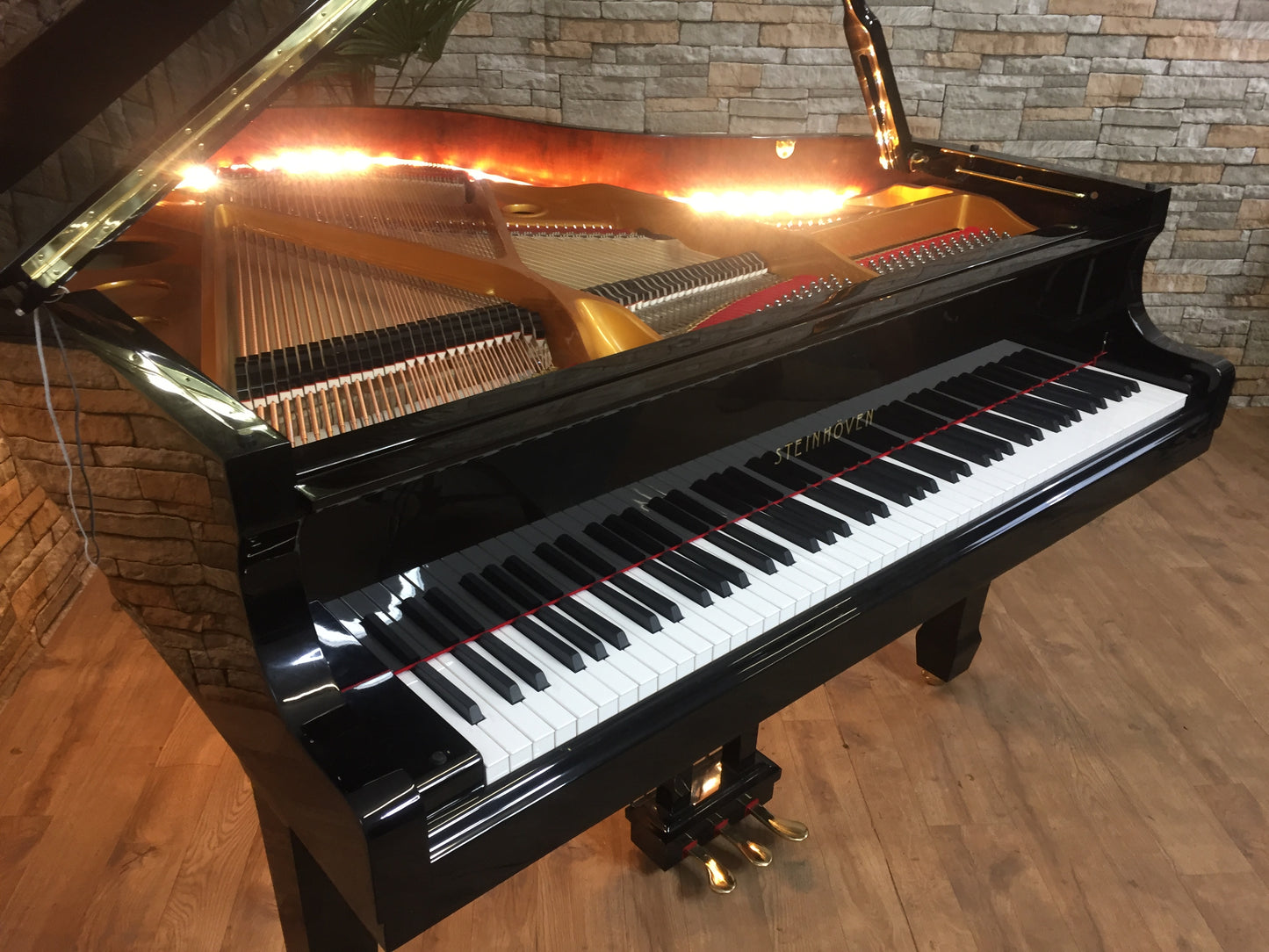 Bespoke Acoustic Black Baby Grand Piano