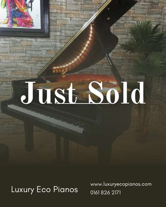 SOLD - Luxury Black Self-Playing Baby Grand Piano | Full Digital System | Delivery Included
