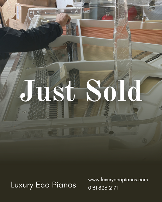 SOLD - Luxury Transparent Self-Playing Baby Grand Piano | Full Self Playing System | Delivery Included (Copy)