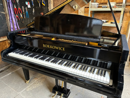 Digital-Converted Black Baby Grand Piano | Acoustic Grand with Built-In Digital System | UK Delivery”