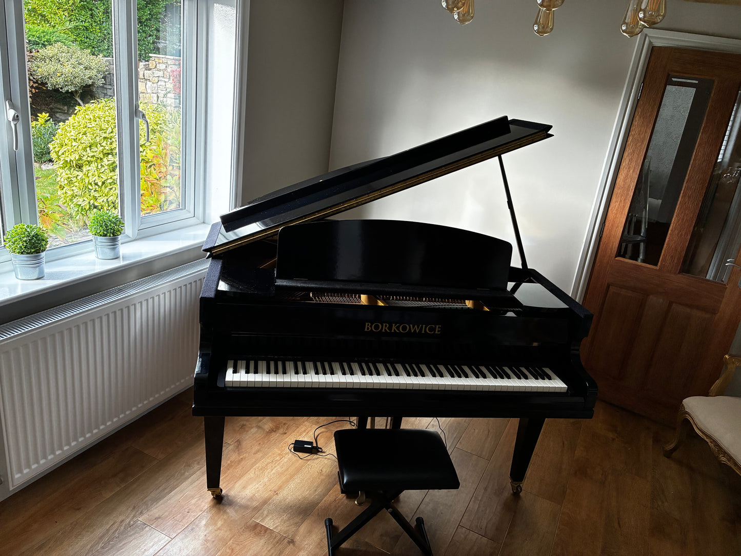 Digital-Converted Black Baby Grand Piano | Acoustic Grand with Built-In Digital System | UK Delivery”