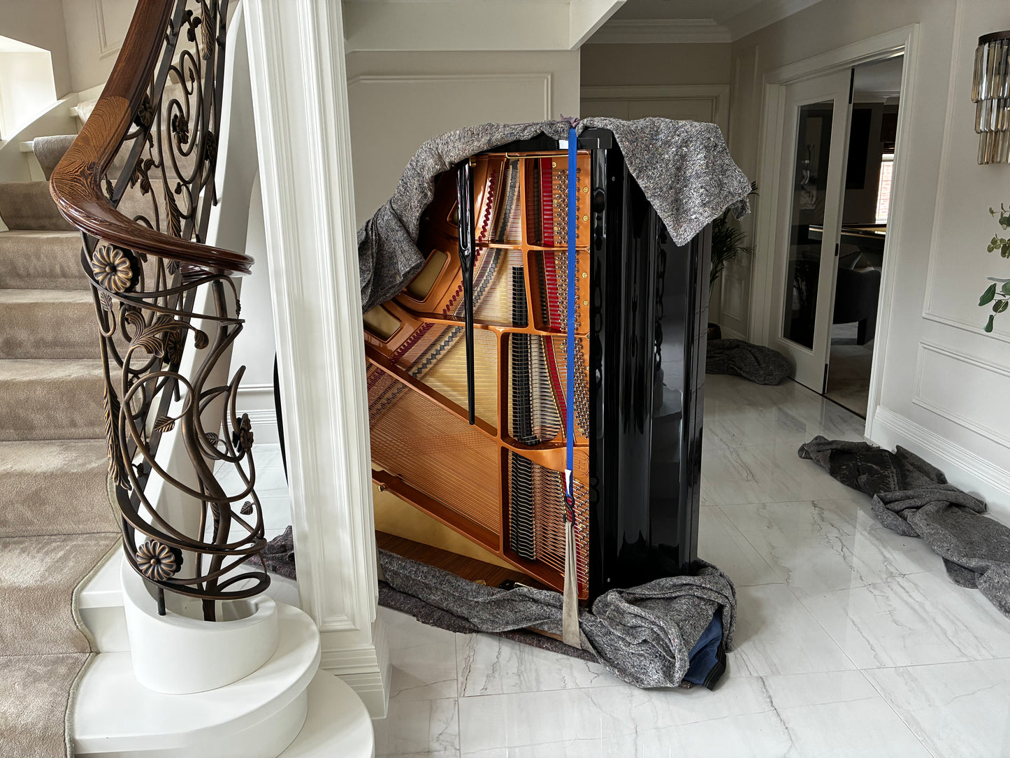 Luxury Black Self-Playing Baby Grand Piano | Full Digital System | Delivery Included