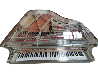 PAY MONTHLY NO INTEREST -Luxury Transparent Self-Playing Baby Grand Piano | Full Self Playing System | Delivery Included