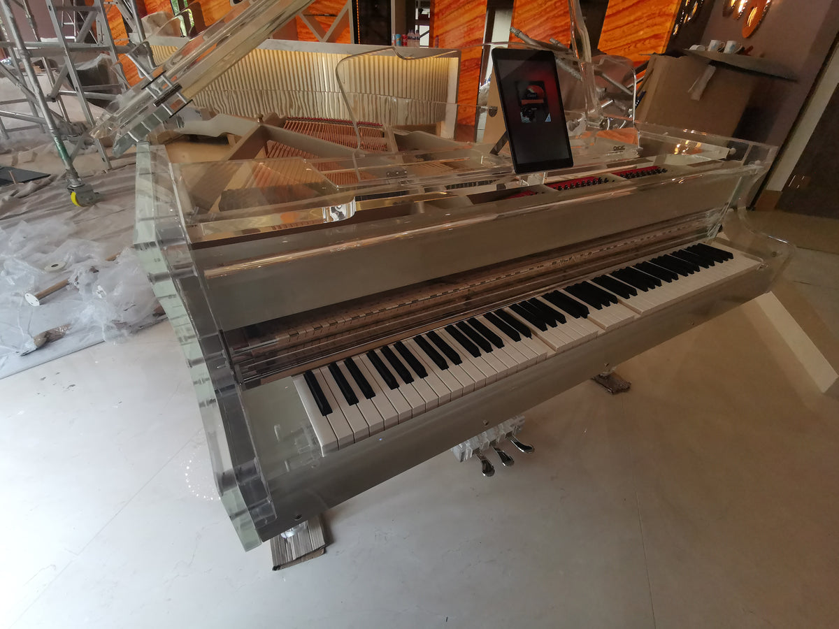 The Self Playing Transparent Grand Piano