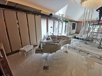The Self Playing Transparent Grand Piano