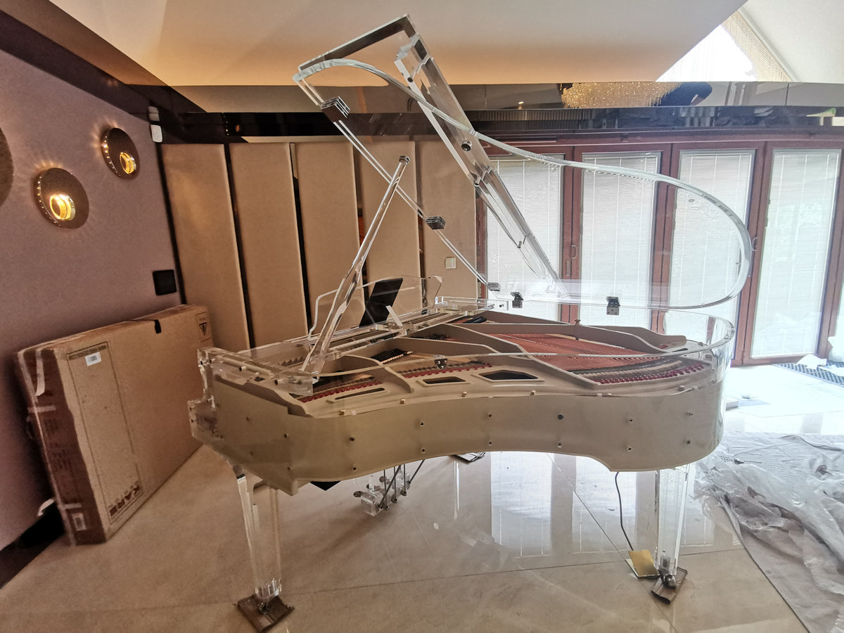 The Self Playing Transparent Grand Piano