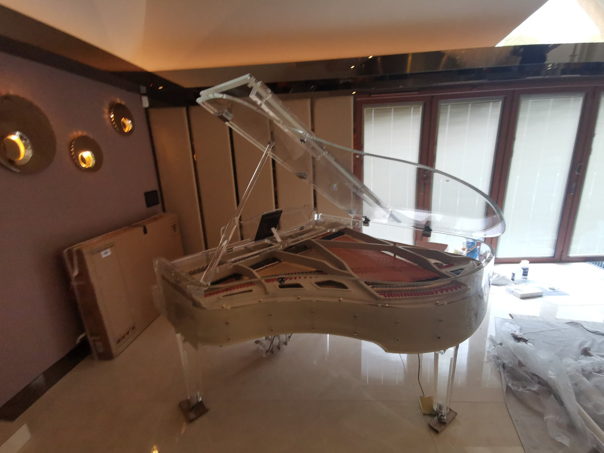 The Self Playing Transparent Grand Piano