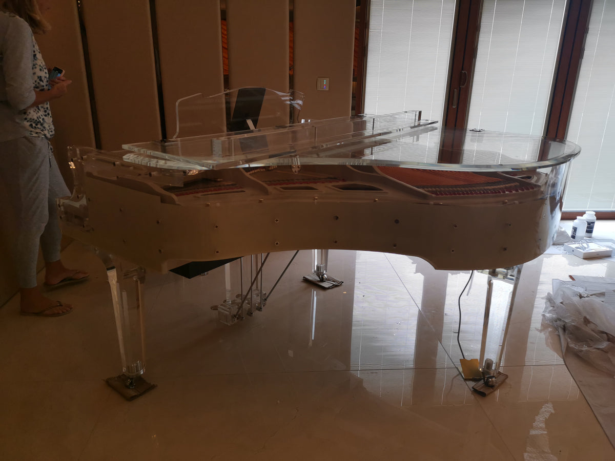 The Self Playing Transparent Grand Piano