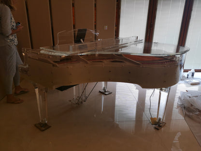 The Self Playing Transparent Grand Piano
