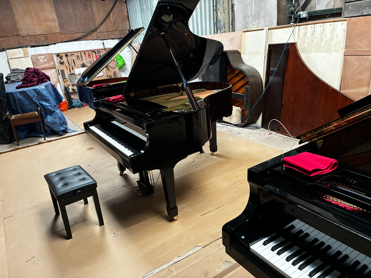 The Aurelia 170 Designer Brushed-Gold Piano