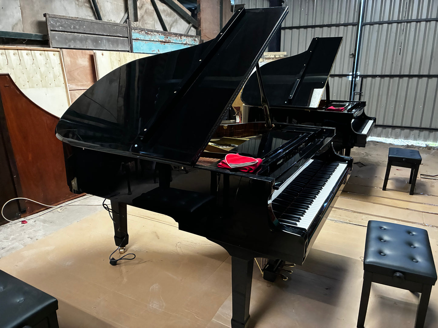 The Aurelia 170 Designer Brushed-Gold Piano