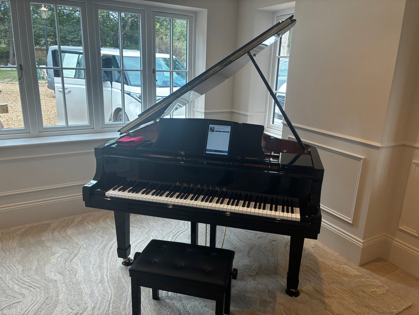The Signature Self-Playing Baby Grand Piano
