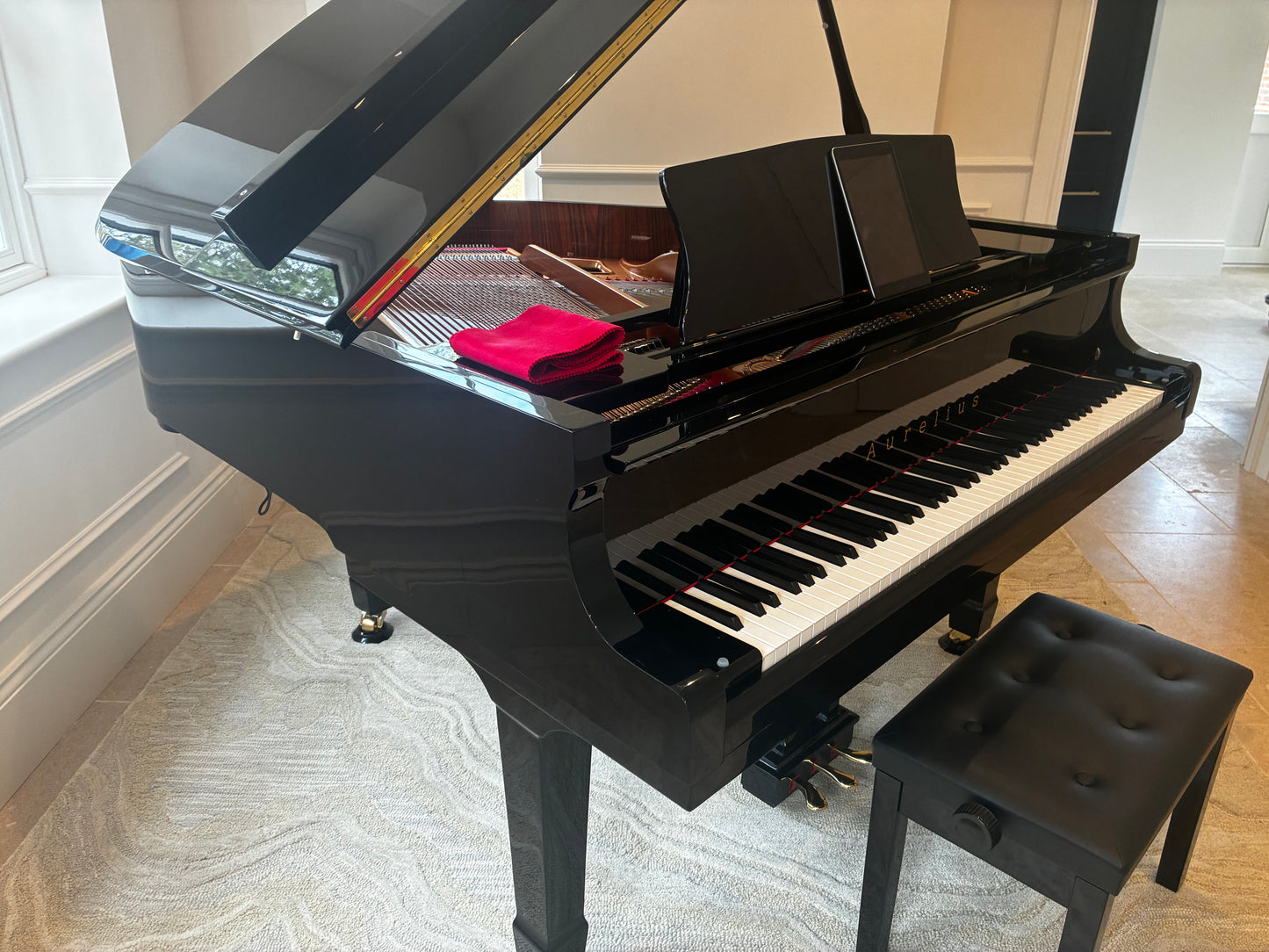 The Signature Self-Playing Baby Grand Piano