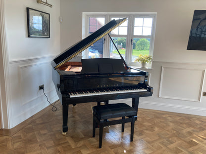 PAY MONTHY NO INTEREST - Luxury Black Self-Playing Baby Grand Piano | Full Digital System | Delivery Included