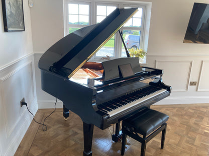 PAY MONTHY NO INTEREST - Luxury Black Self-Playing Baby Grand Piano | Full Digital System | Delivery Included