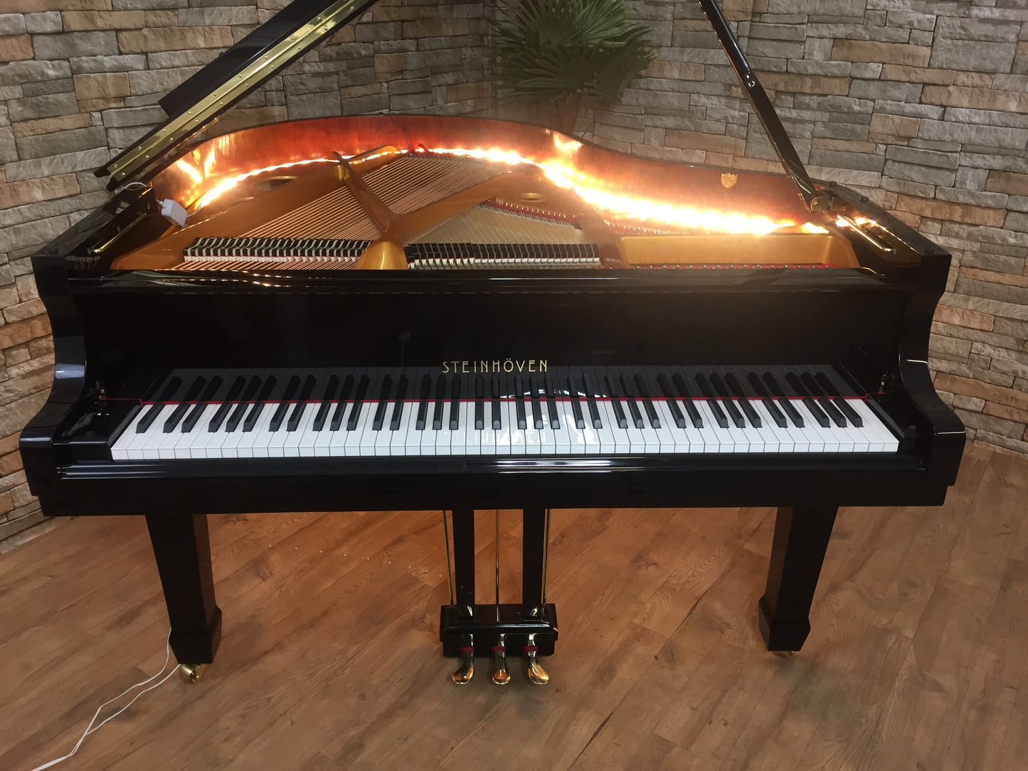 Bespoke Acoustic Black Baby Grand Piano