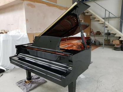 New 9ft concert grand piano high gloss black - full size grand piano UK