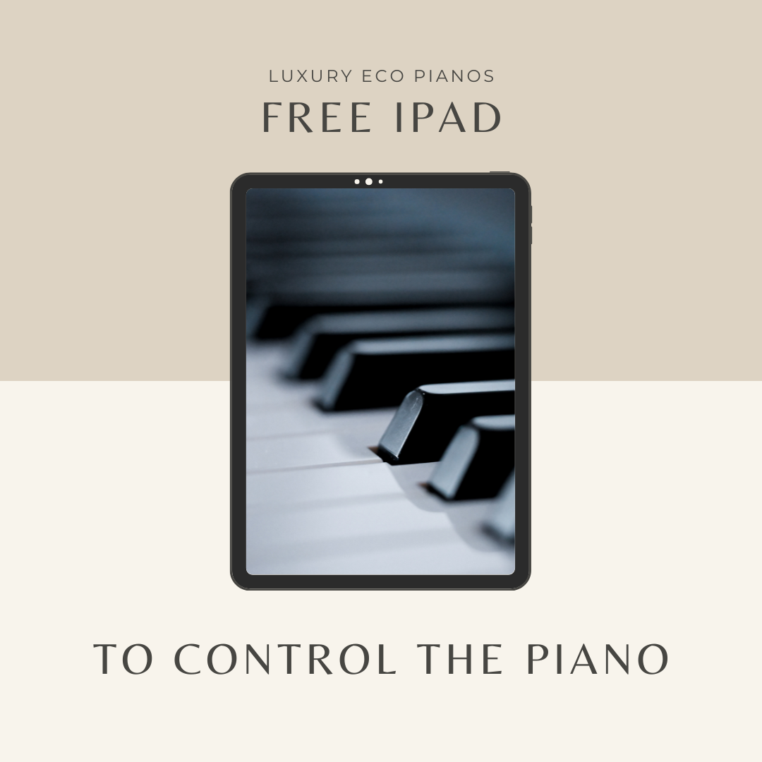 Luxury White Self-Playing Baby Grand Piano | Full Digital System | Delivery Included