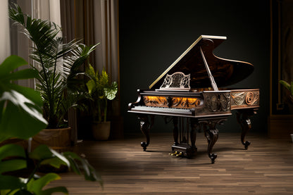 "The Old Library Piano" Self Playing Grand Piano Concept