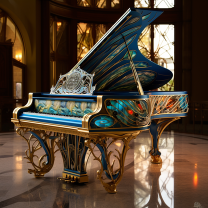 "The Oceanic" Self Playing Grand Piano Concept