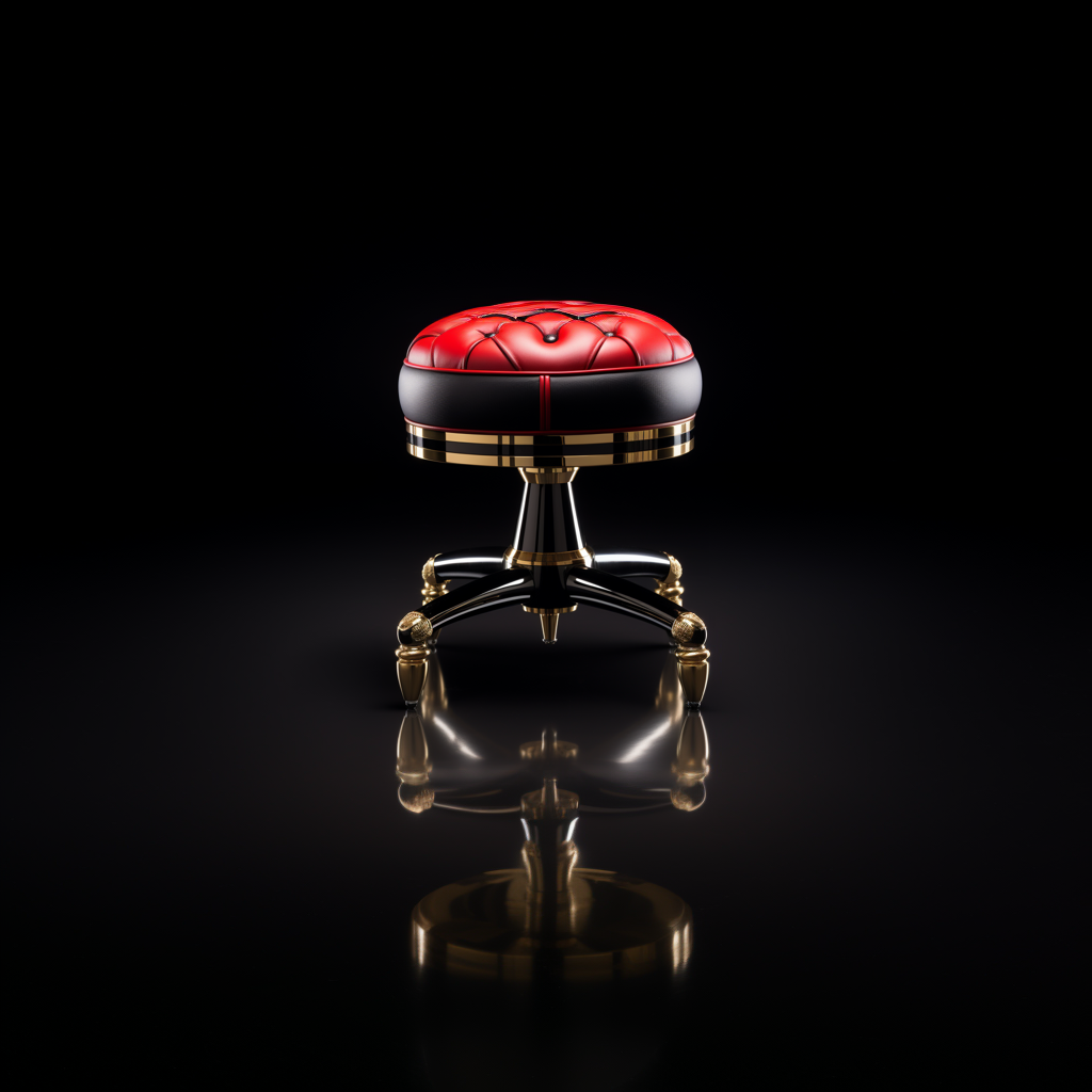 Customer Designer Piano Stool