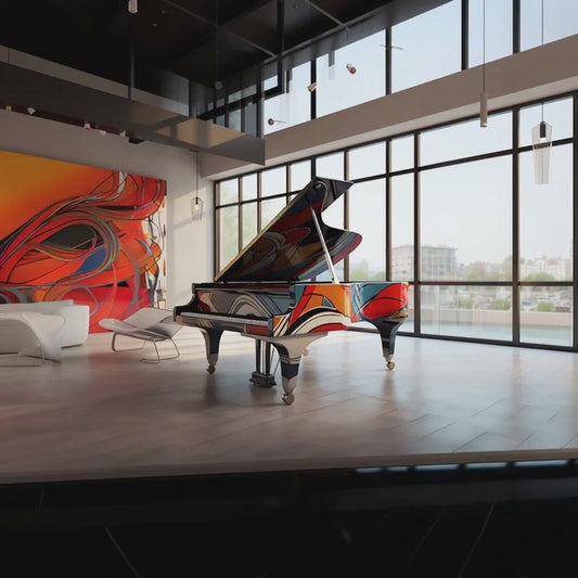 The Painted Piano Concept