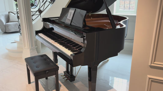 Luxury Black Self-Playing Baby Grand Piano | Full Digital System | Delivery Included