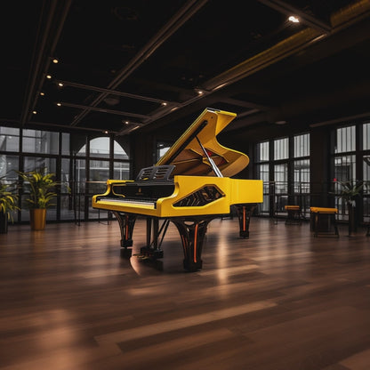 "The Billionaire" Self Playing Grand Piano Concept