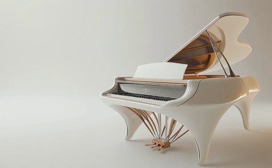 The White Sleek Piano Concept