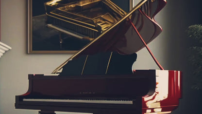 Luxury Self-Playing Baby Grand Piano | Full Digital System | Delivery Included