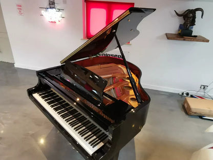 Luxury self-playing baby grand piano - keys move automatically - free UK delivery